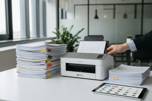 Professional document scanning service