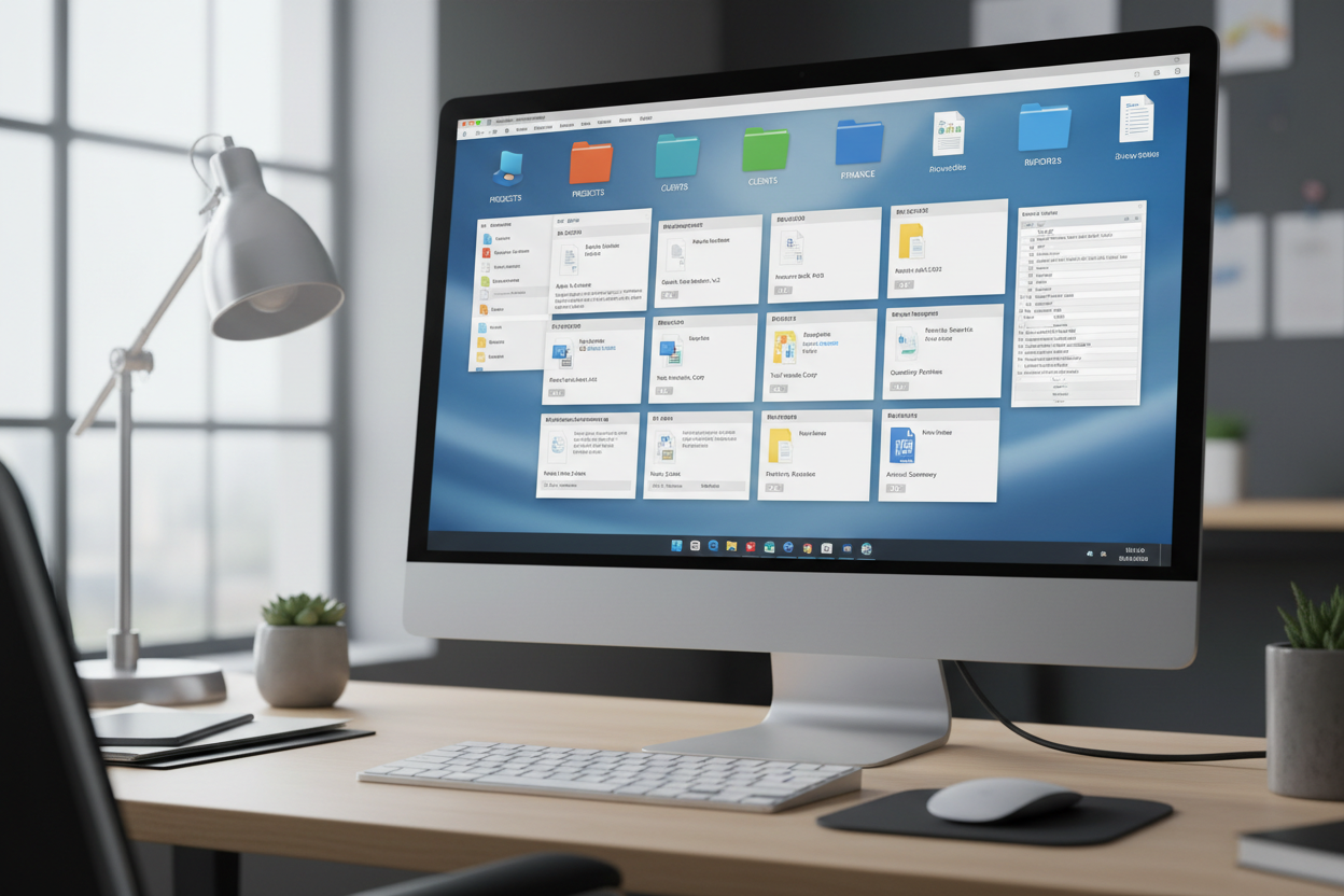 Digital filing system setup service
